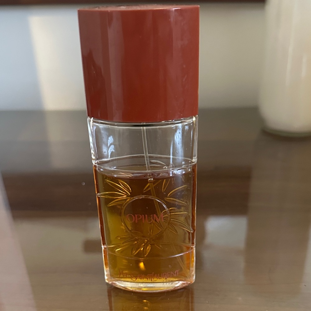 Yves Saint Laurent Opium Amber and Red Bottle - Picture 2 of 2